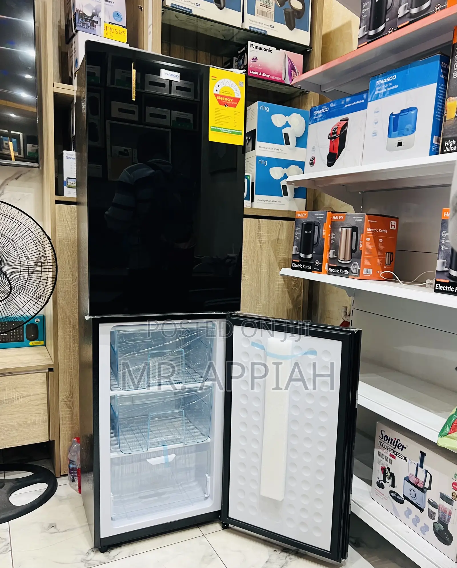 Choose Nasco Nasd2-24 Bottom Mount Freezer Fridge(Mirror)196l