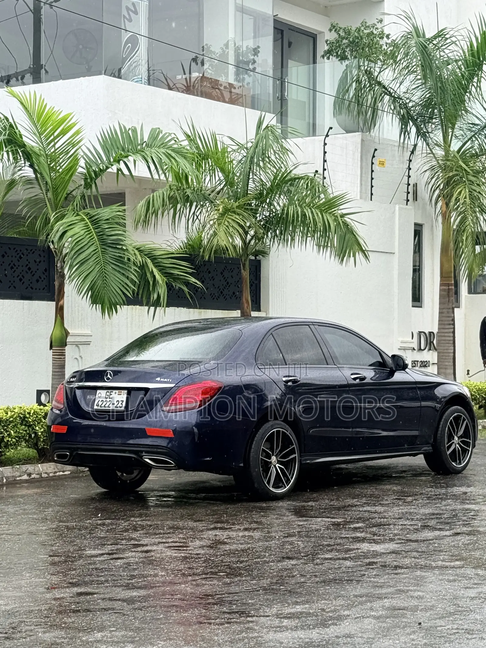 Mercedes-Benz C300 Base C300 AWD 4MATIC Sedan 2019 Blue
