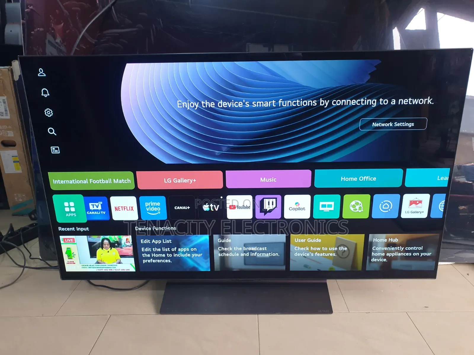 48 Inches"C4 Oled Lg Uhd HDR Smart Satellite Tv