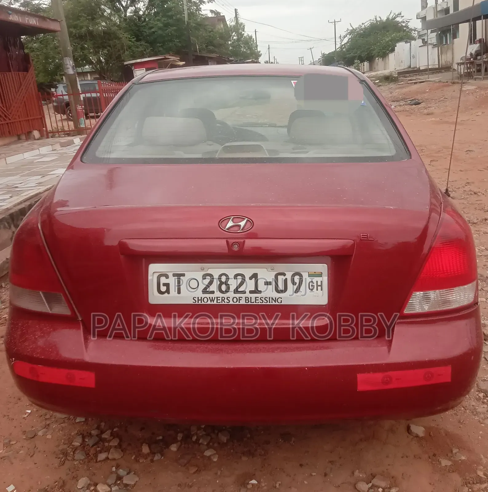 Hyundai Elantra GT 2002 Red