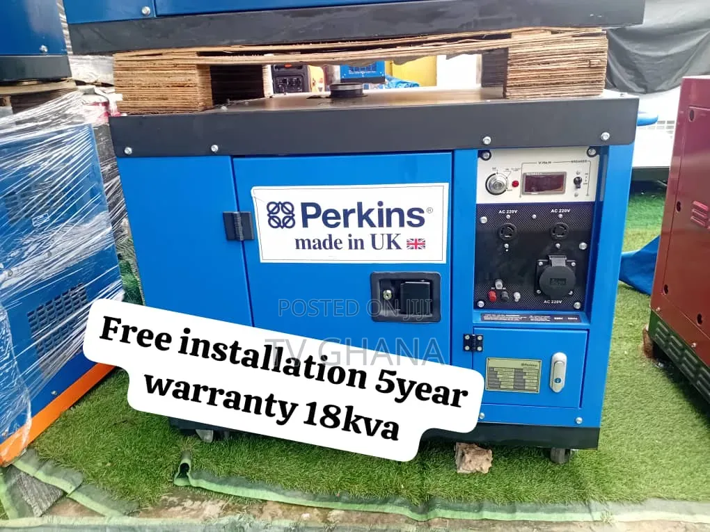 Perkins 18kva Silent Diesel — Luxury Power, Zero Stress 18kva