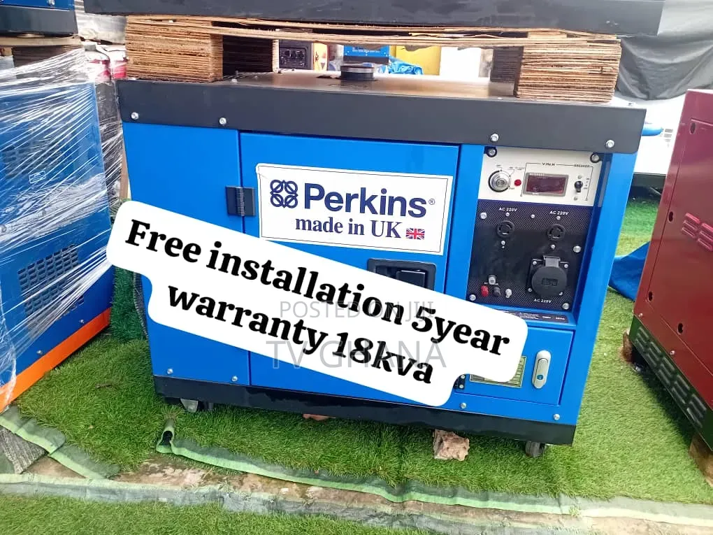 Perkins 18kva Silent Generator — Power Your World in Silence 18kva