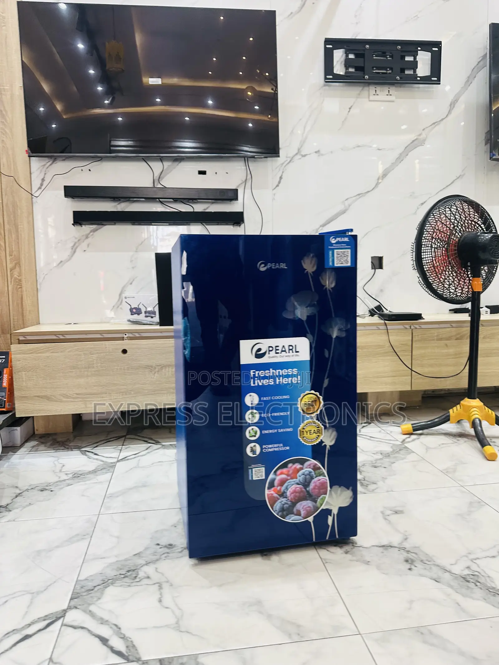 Text Us for Your Pearl 80l Blue Fridge