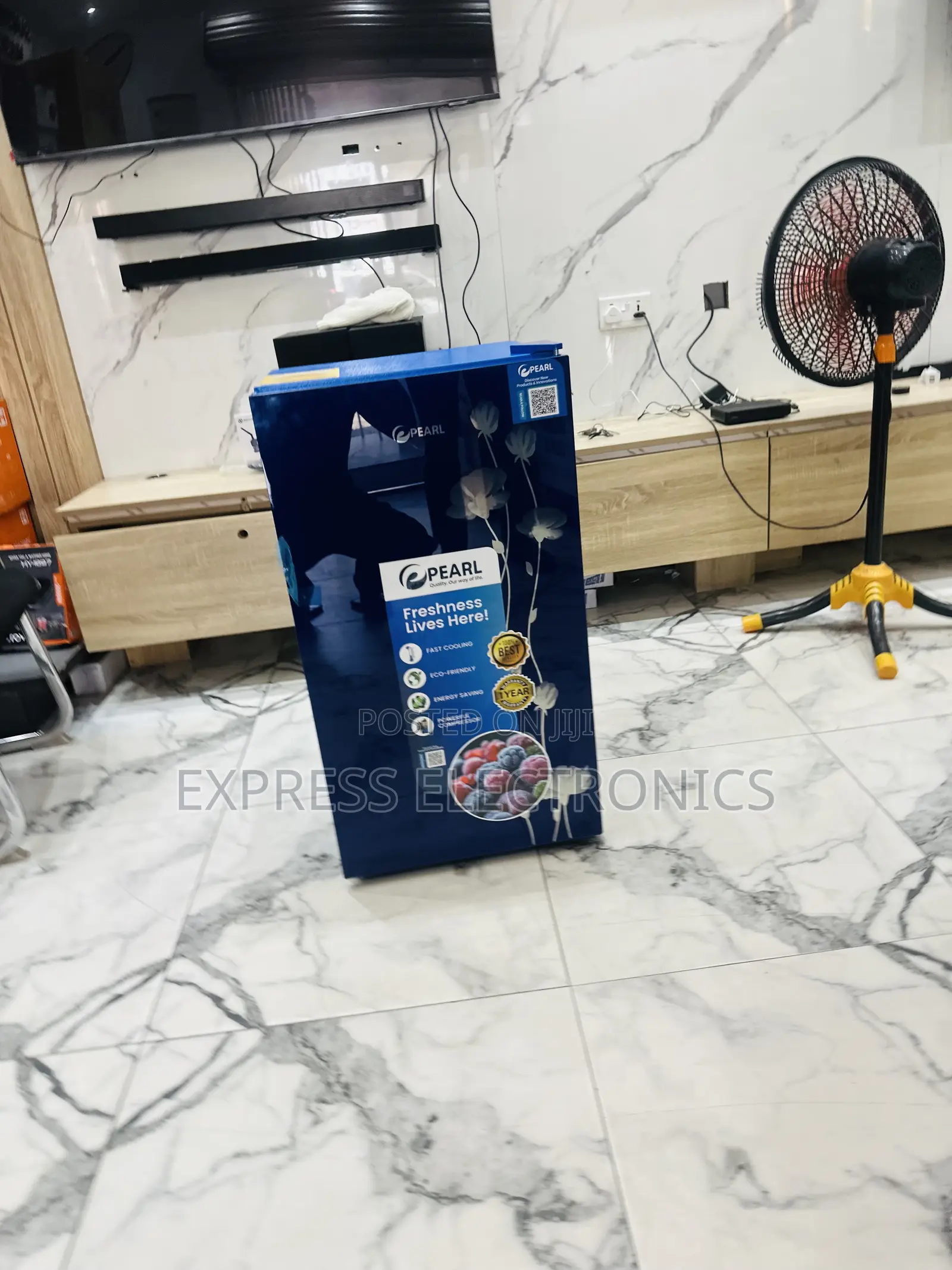 Limited Stock of Blue Pf-109-2b Single Door Table Top Pearl