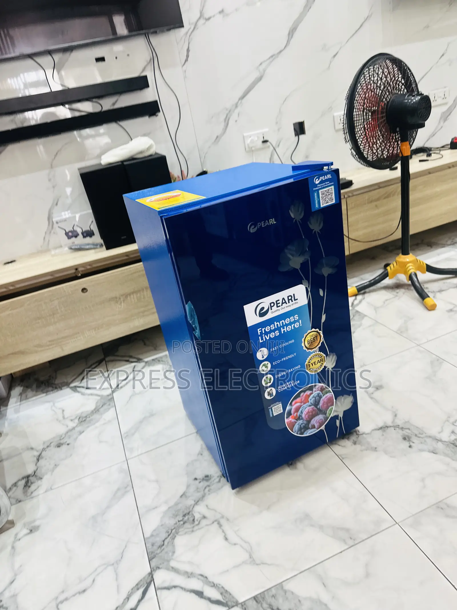 Place Your Order for Blue Color Pearl Pf-109 Fridge