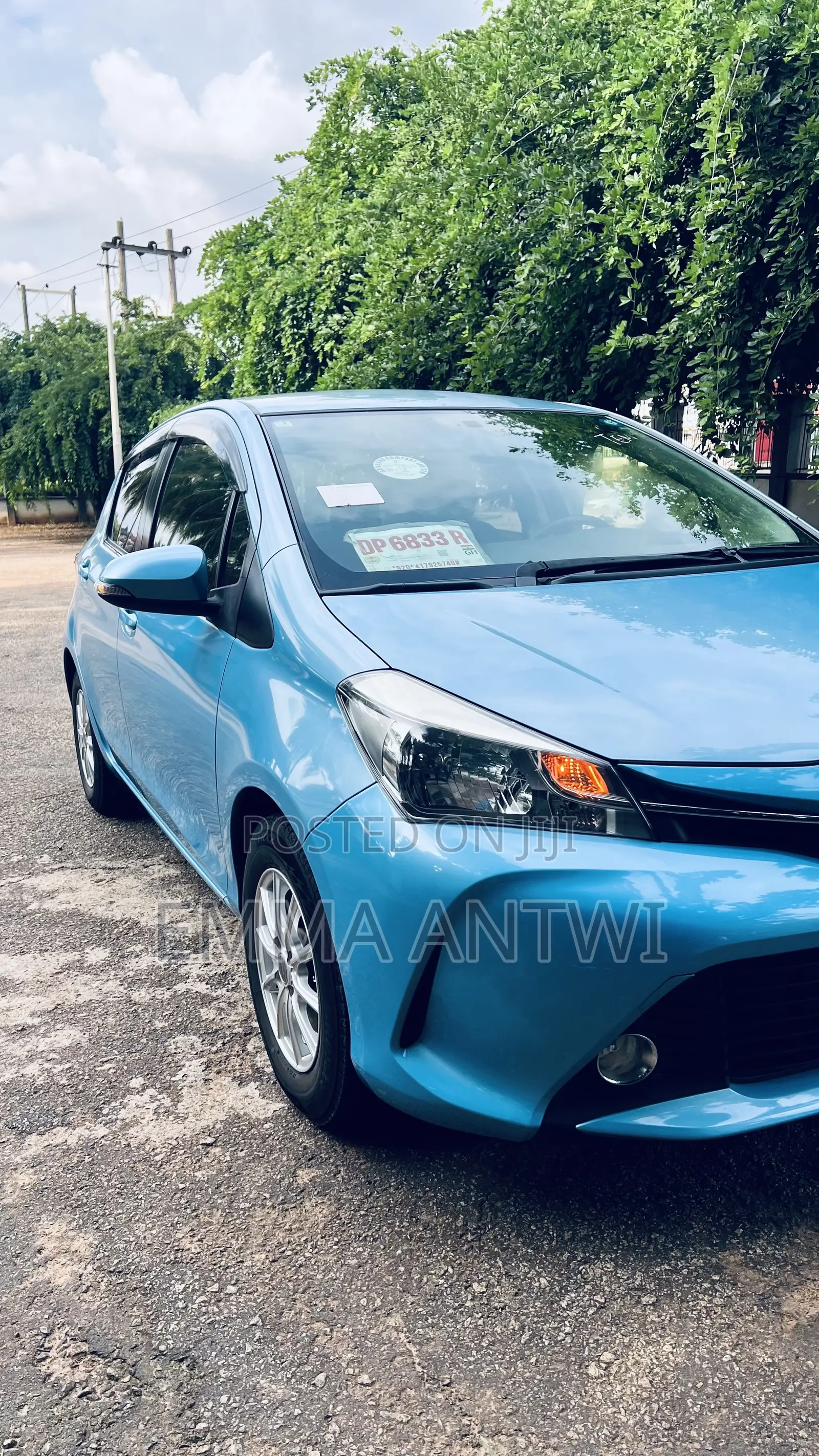 Toyota Vitz 1.3 FWD 5dr 2014 Blue