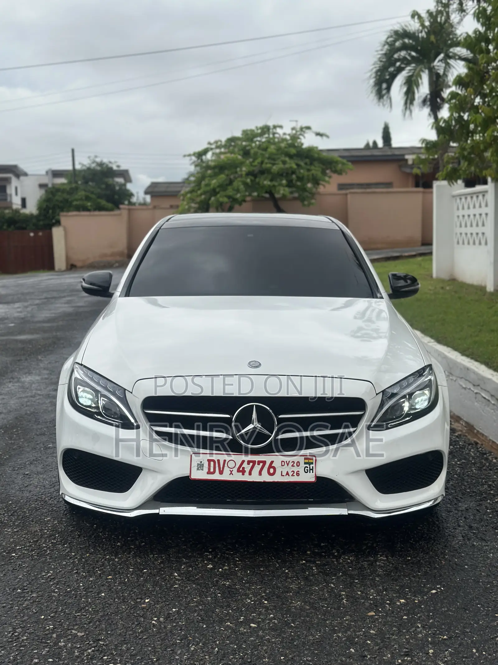 Mercedes-Benz C300 Luxury 4Matic Sedan AWD (2.0L 4cyl 7A) 2016 White