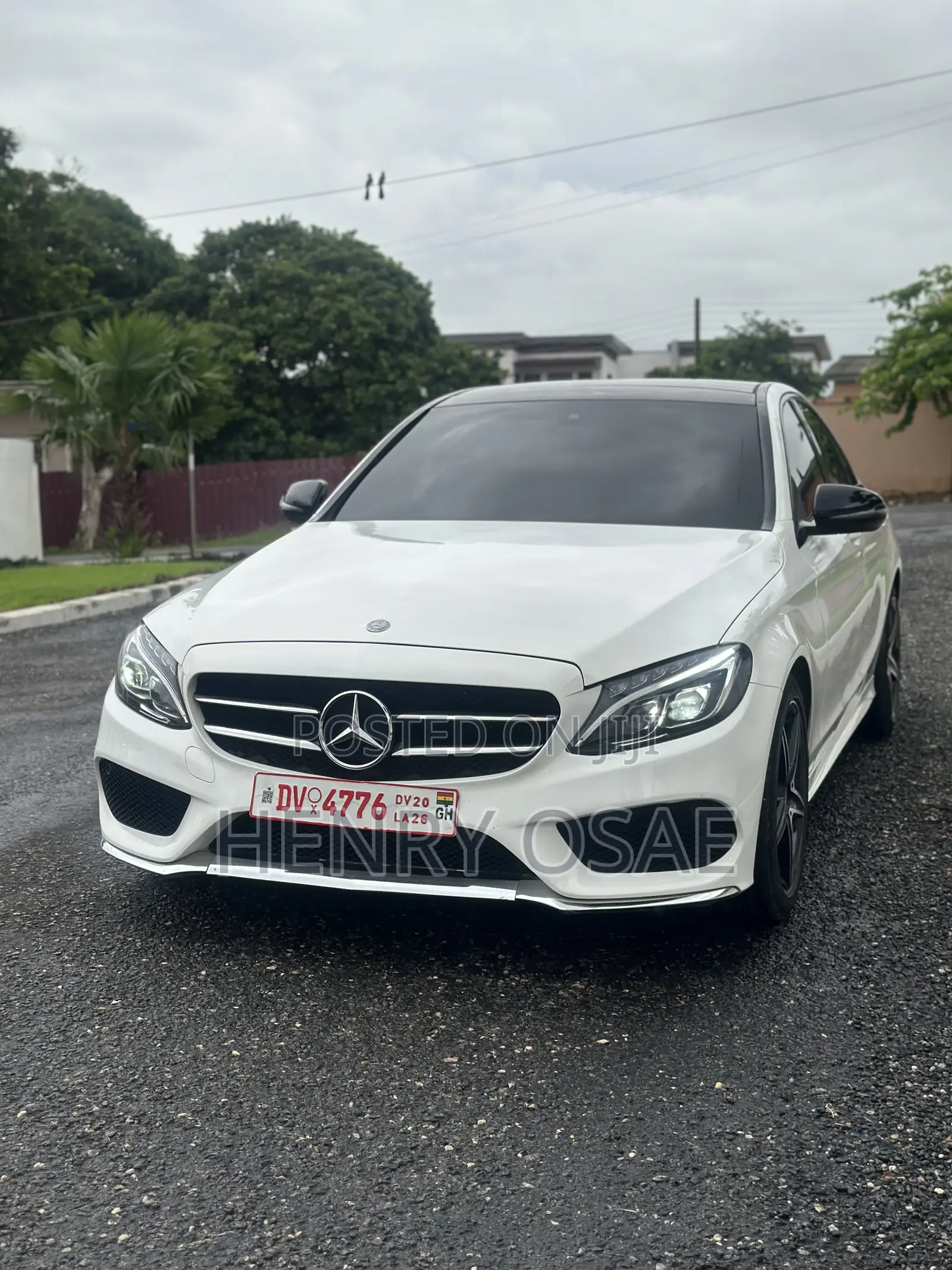 Mercedes-Benz C300 Luxury 4Matic Sedan AWD (2.0L 4cyl 7A) 2016 White