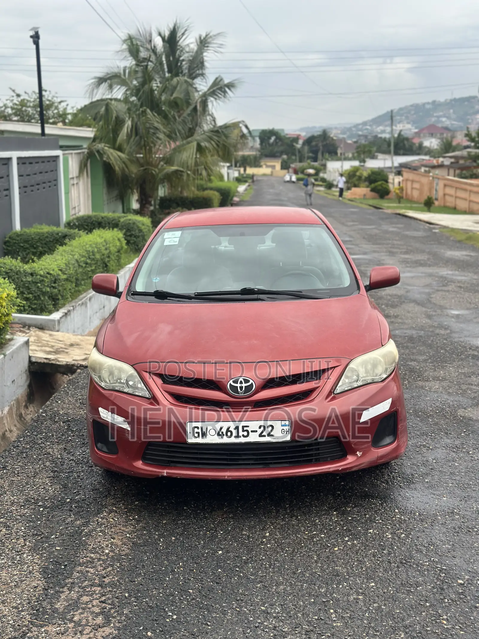 Toyota Corolla 2012 Red