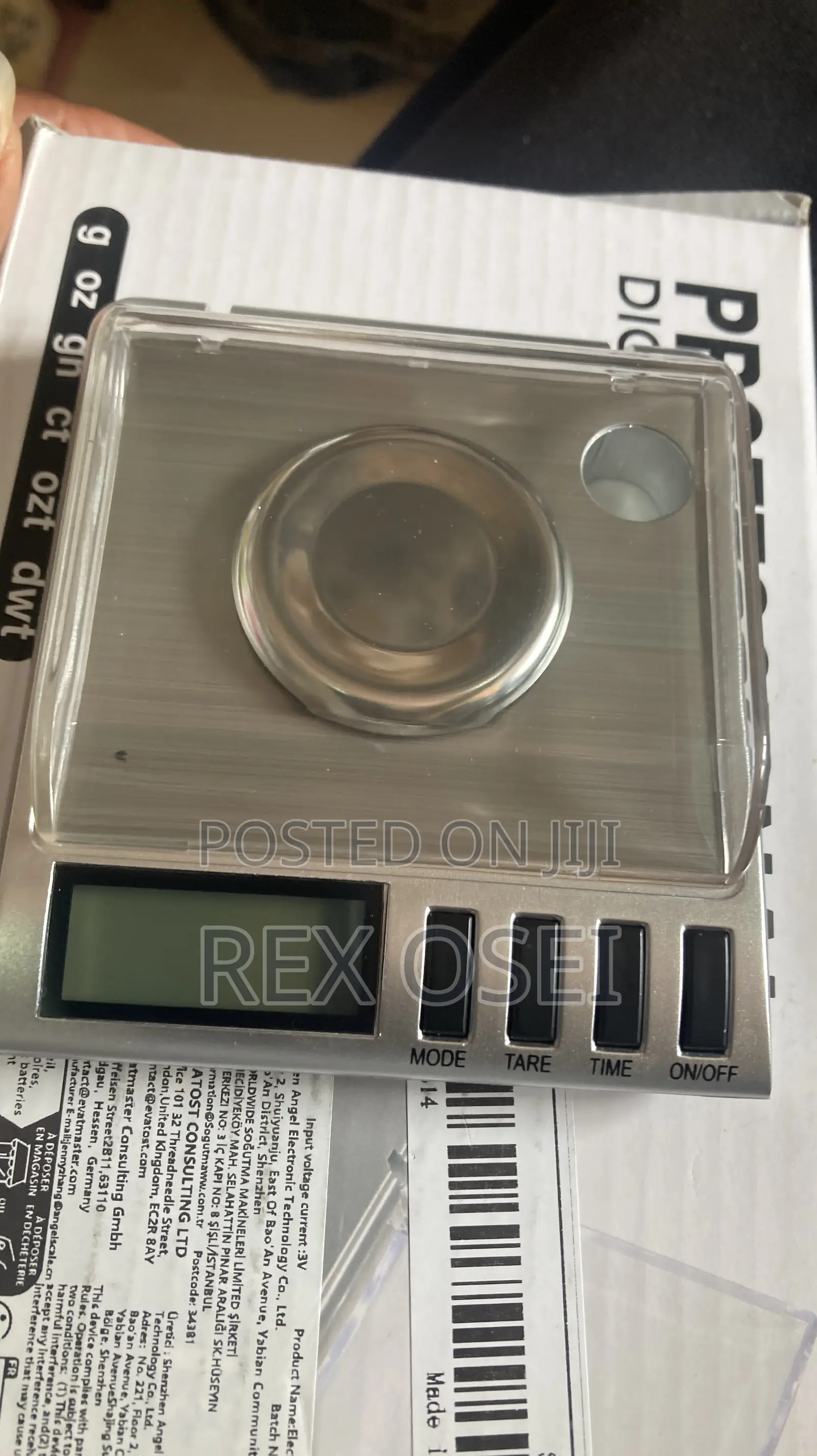High Precision Milligram Scale