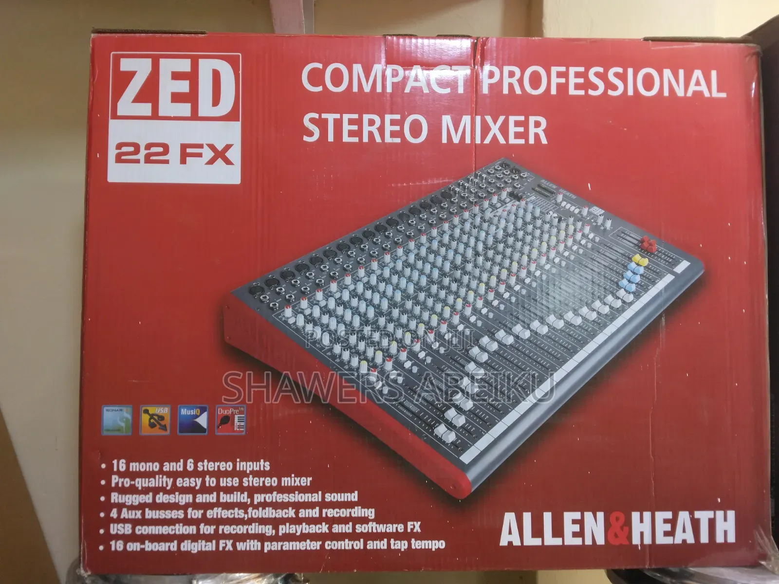 Allen Heath Zed22 Fx