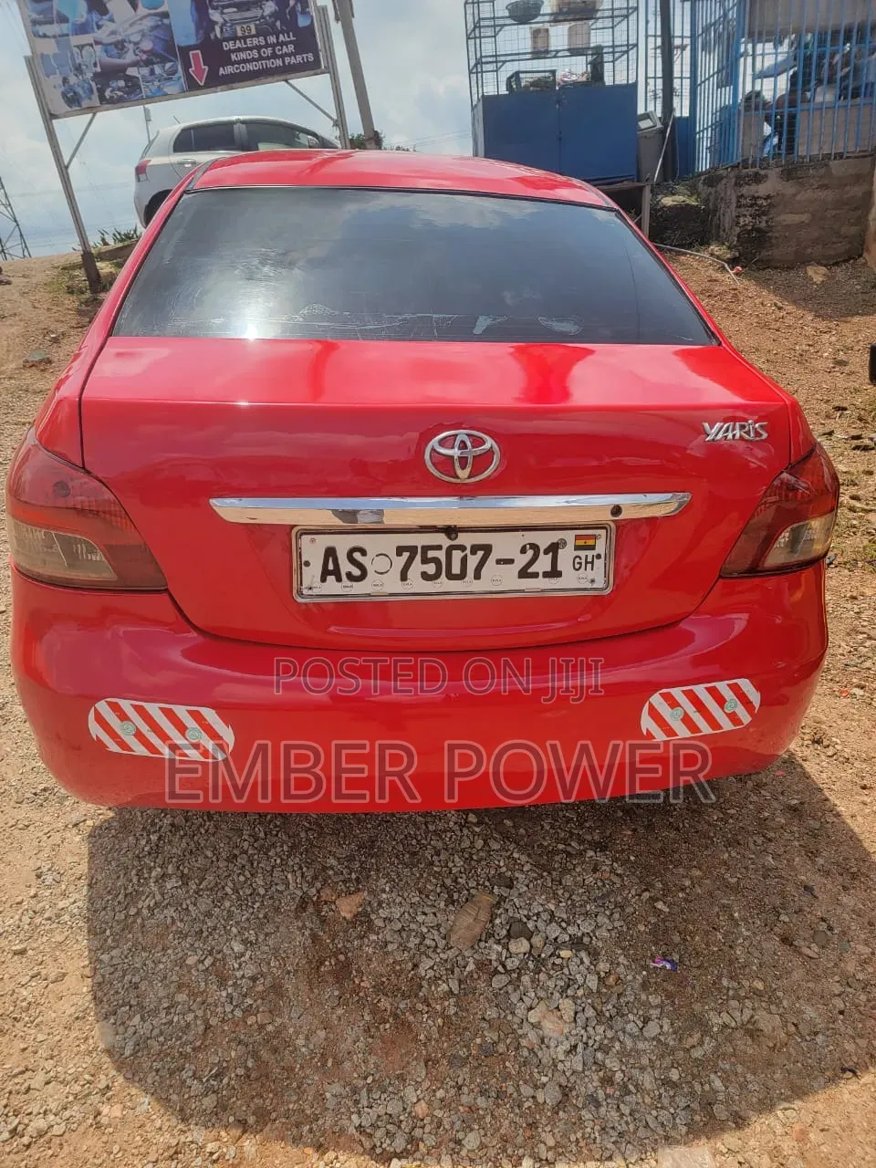 Toyota Yaris 2010 Red