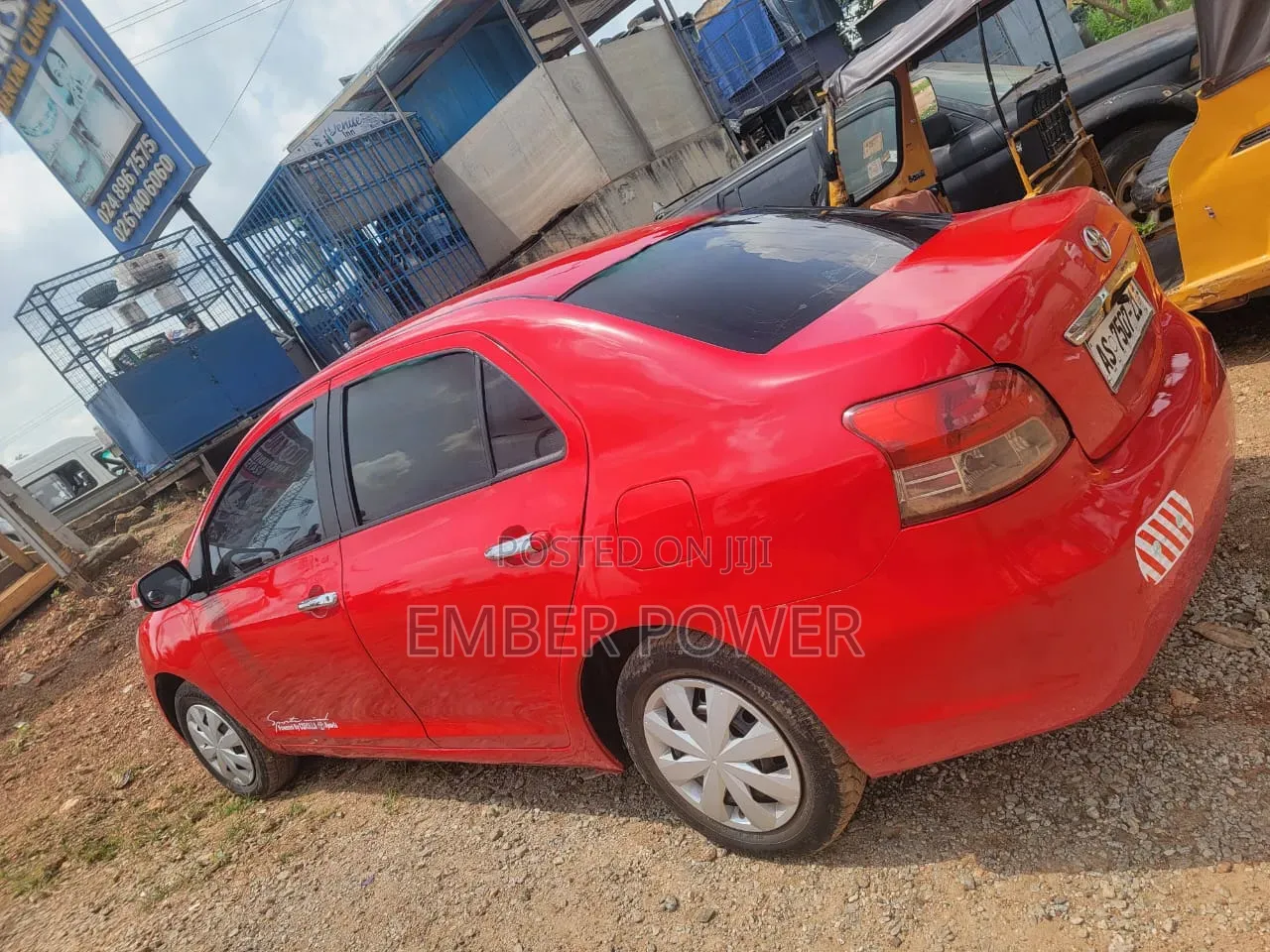 Toyota Yaris 2010 Red