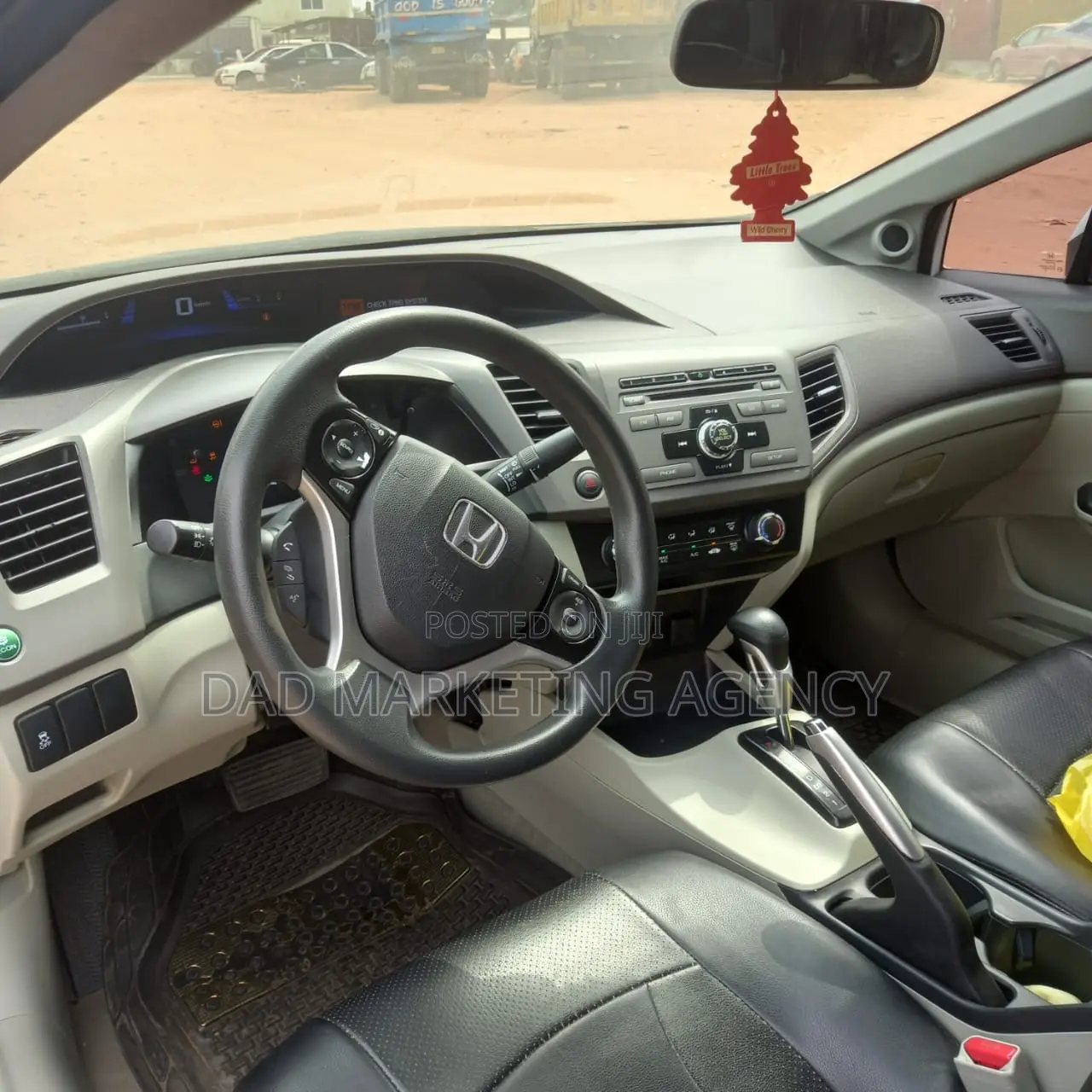 Honda Civic EX-L 4dr Sedan (1.8L 4cyl CVT) 2014 White