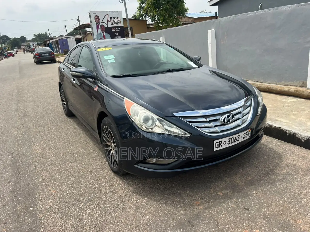 Hyundai Sonata 2015 Black