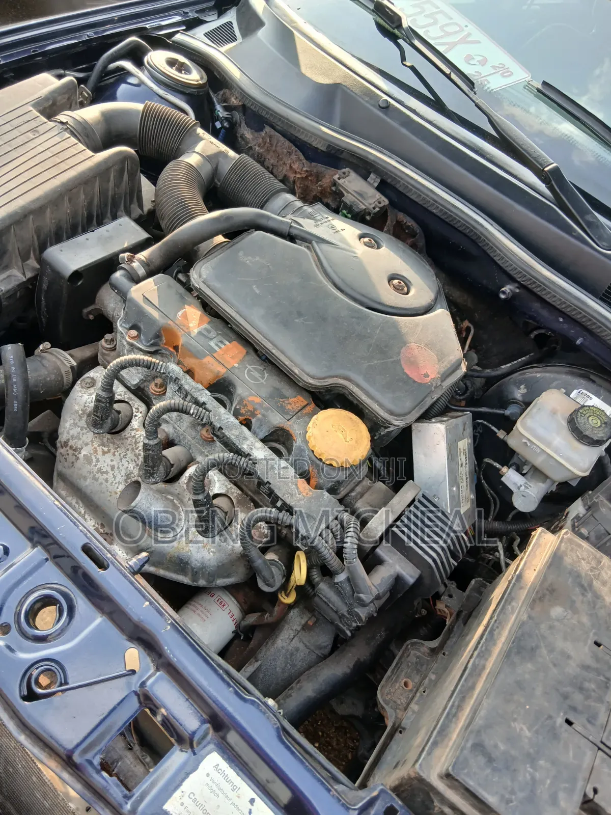 Opel Astra 2002 Blue