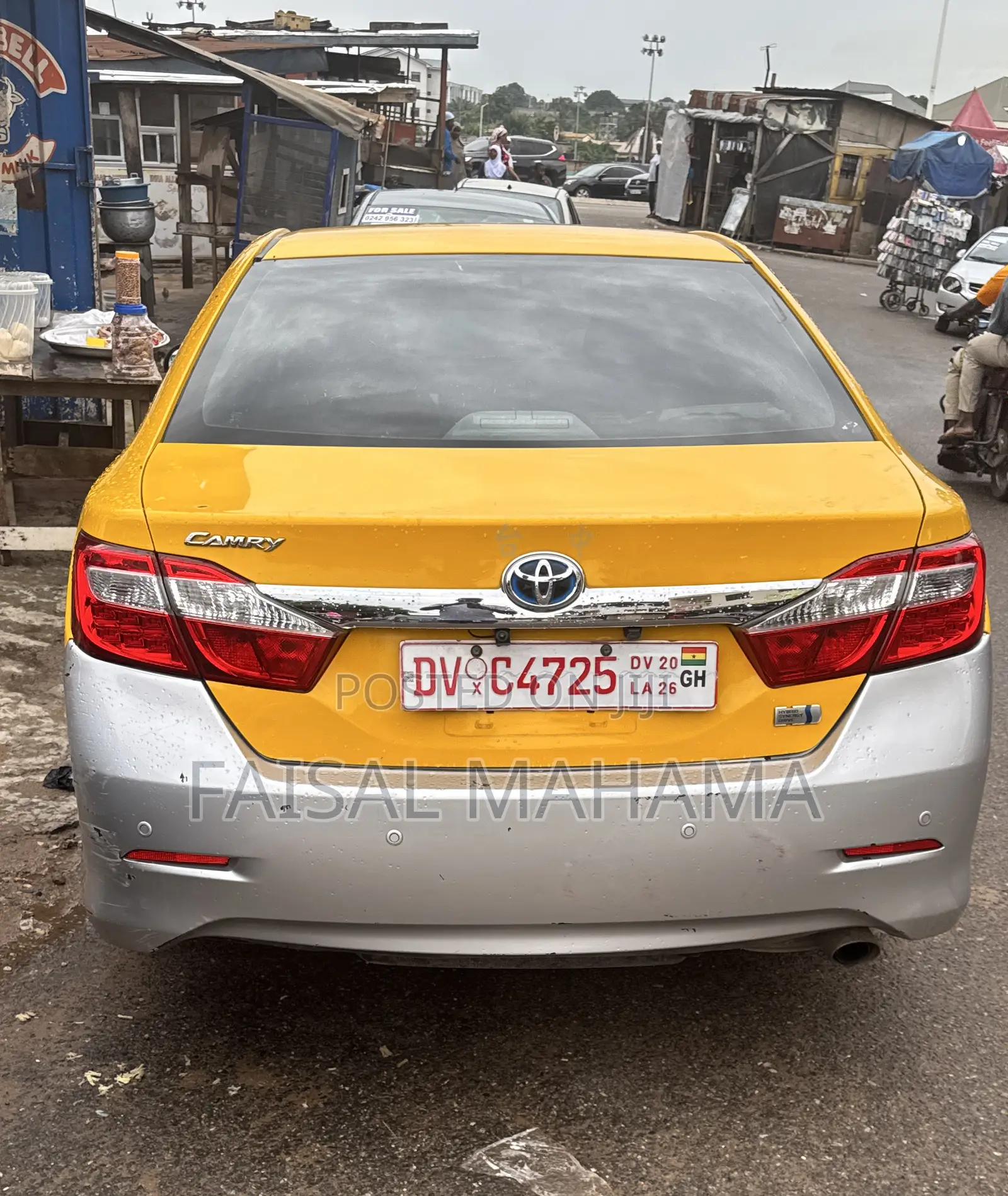 Toyota Camry 2014 Yellow