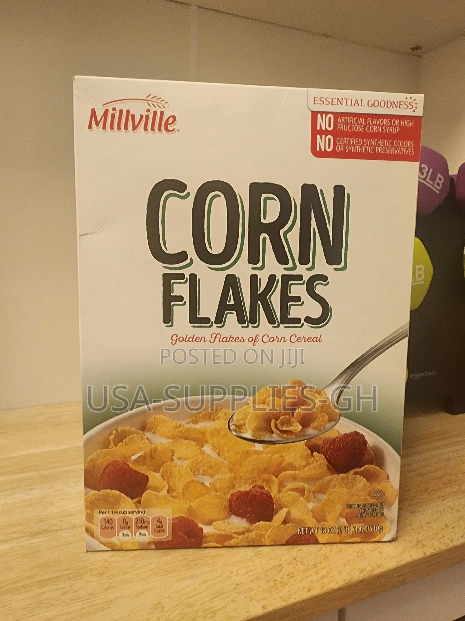 Millville Corn Flakes 
18 Oz (510g) From Usa, Aldi Store