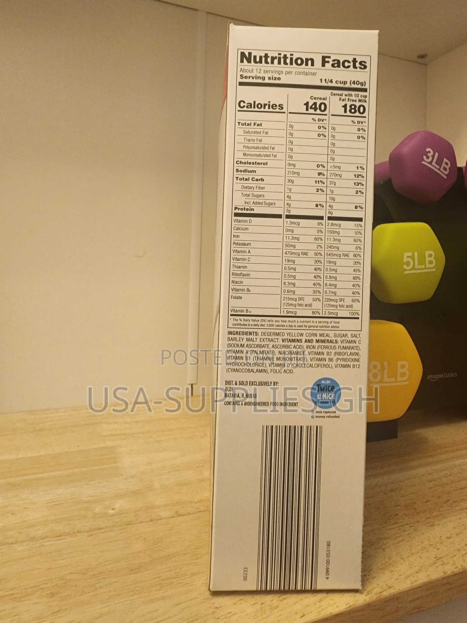 Millville Corn Flakes 
18 Oz (510g) From Usa, Aldi Store