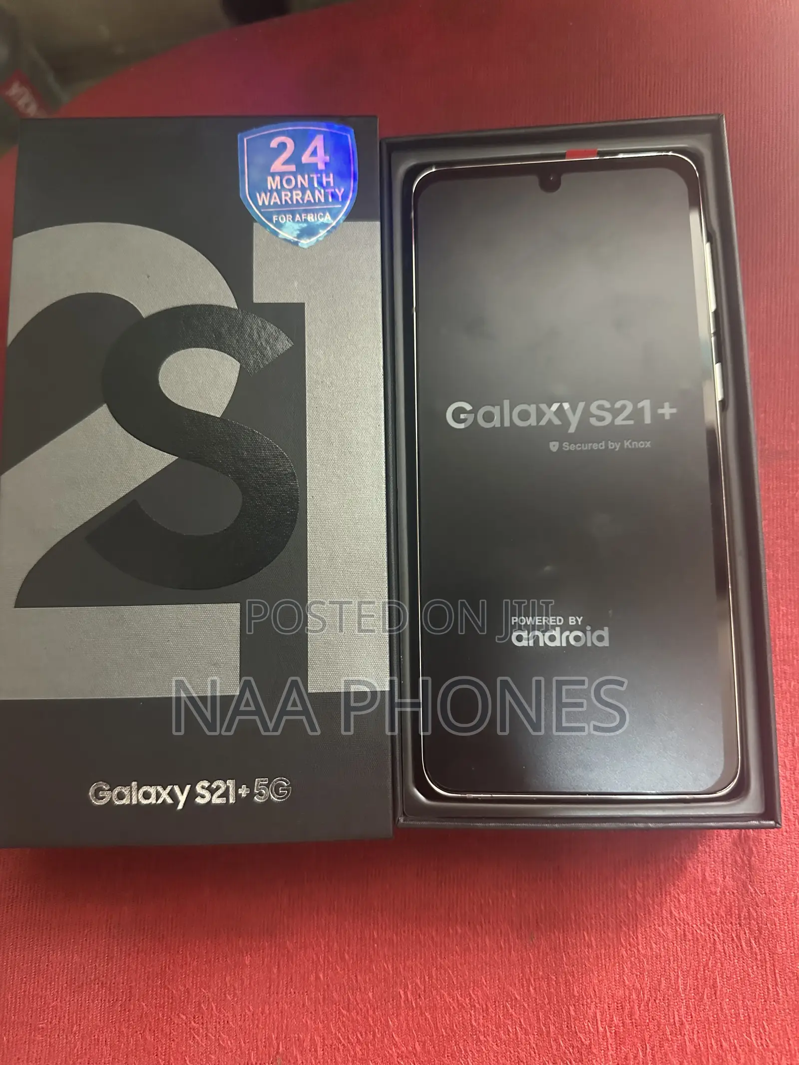 New Samsung Galaxy S21+ 5G 128 GB Rose Gold