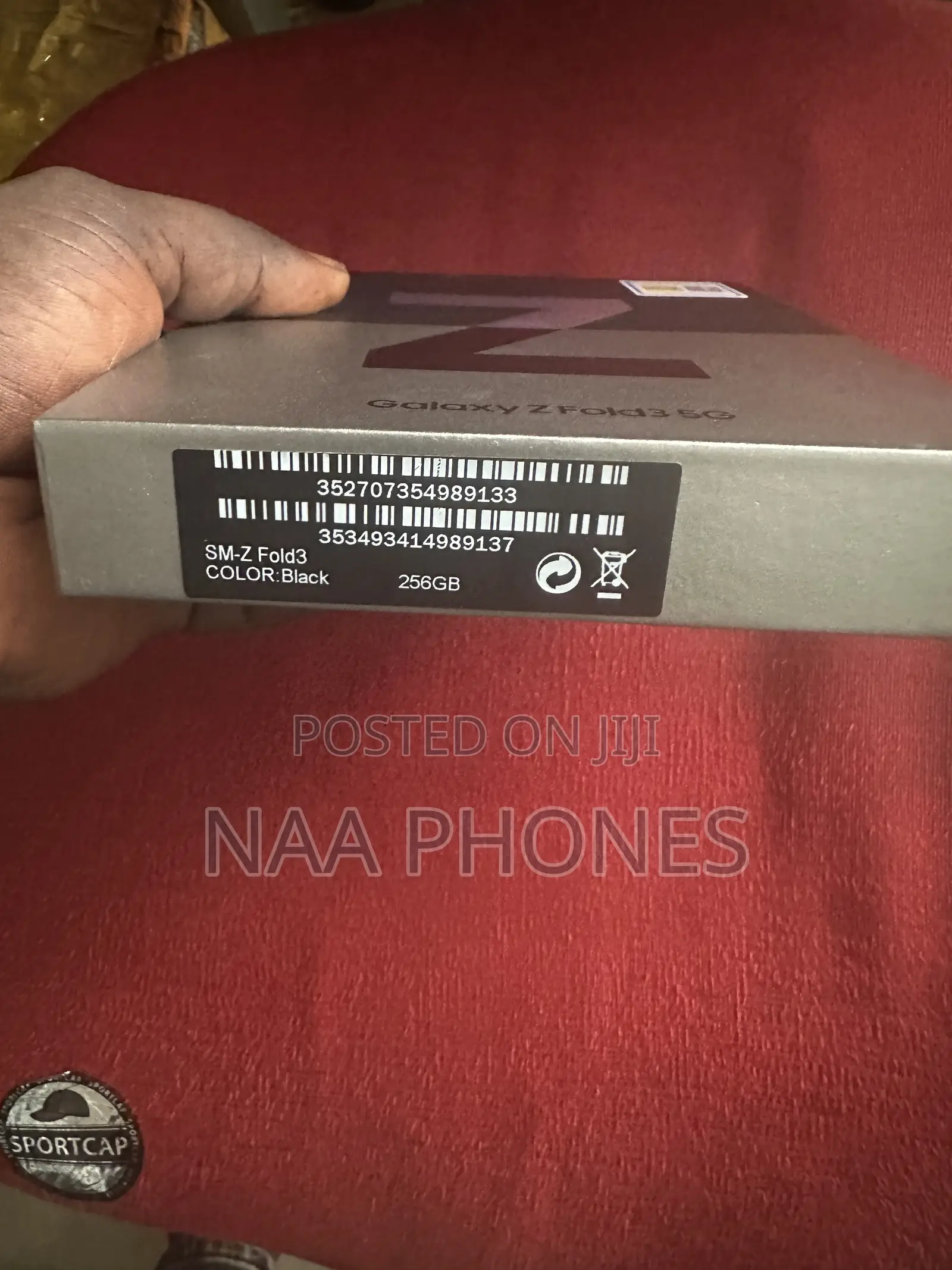 New Samsung Galaxy Z Fold3 5G 256 GB Black