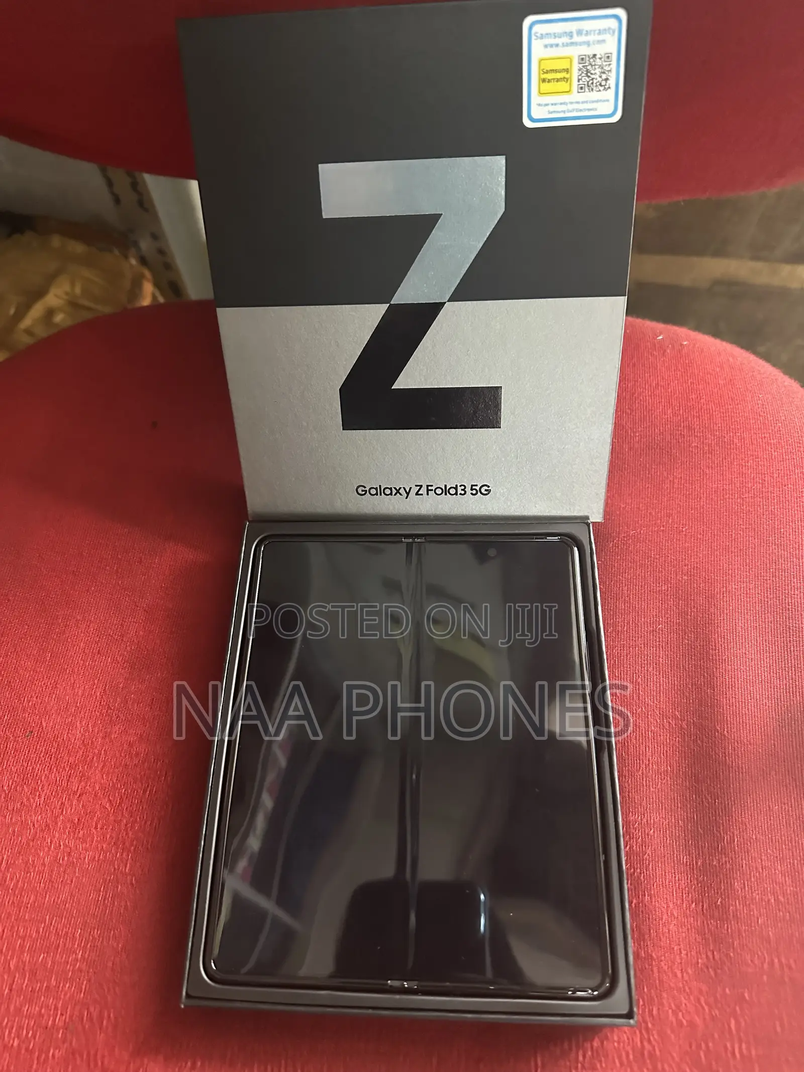 New Samsung Galaxy Z Fold3 5G 256 GB Black