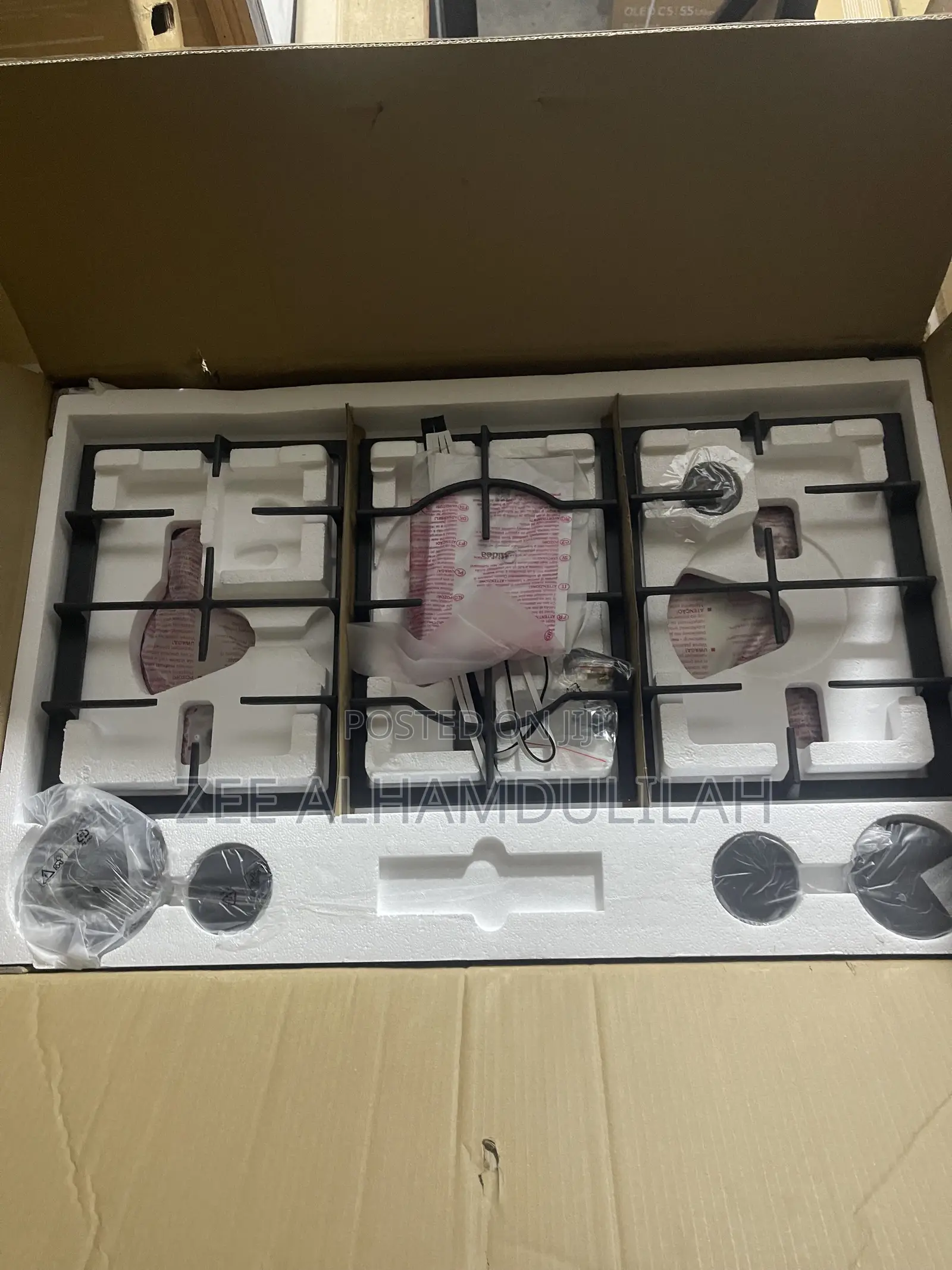 Midea Gas Hoob 5 Burner