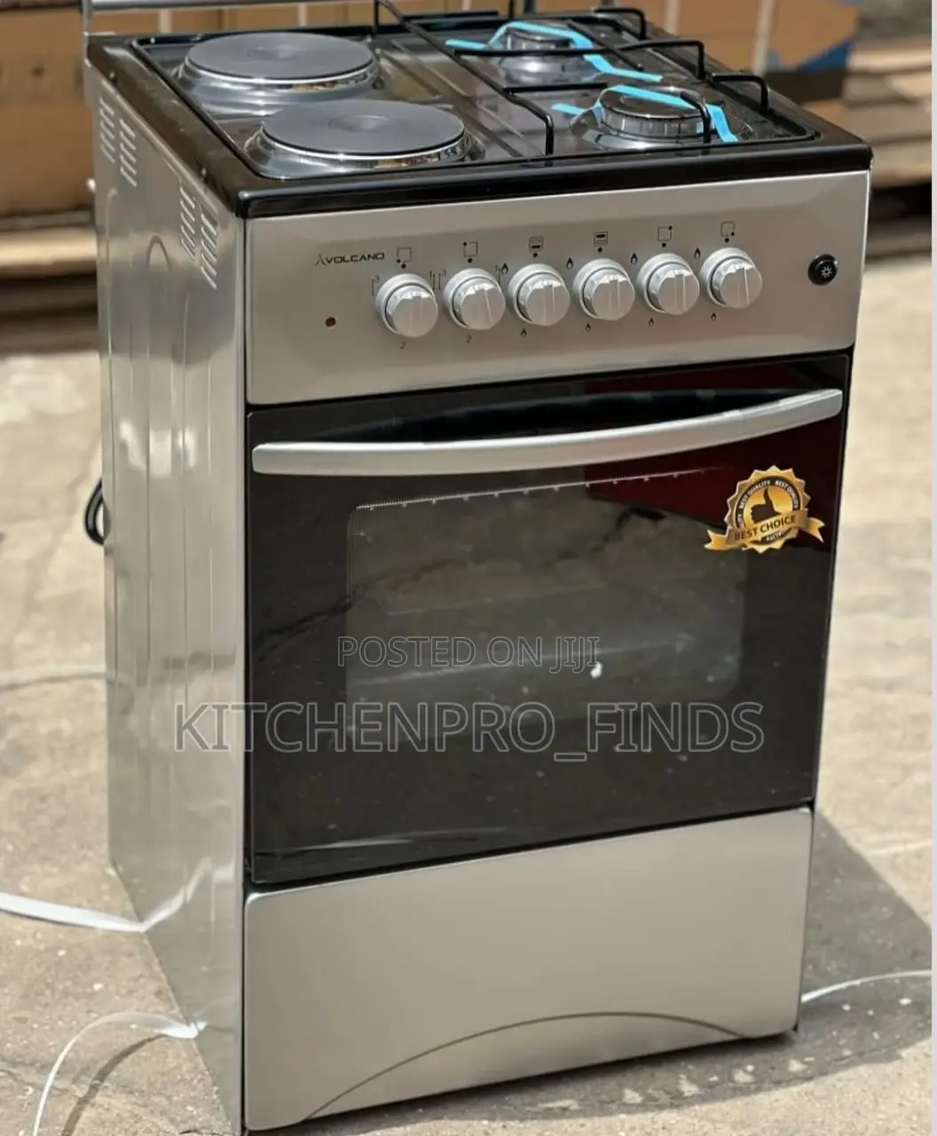 Volcano 2+2 Burner (Electric and Gas)