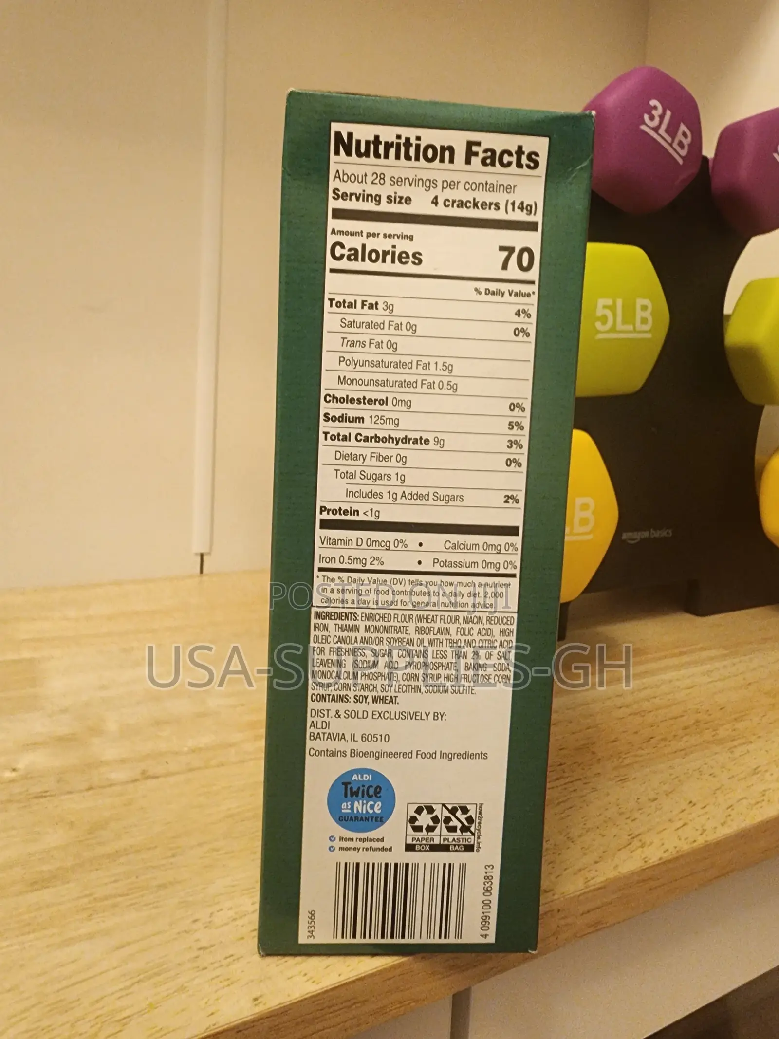 Savoritz Original Clubhouse Crackers 13.7 Oz(388g)From Usa, Aldi Store