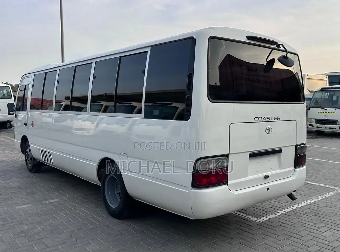Toyota Coaster 2015 White