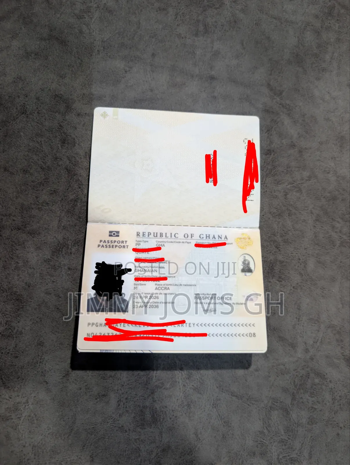 Passport and Birth Certificate