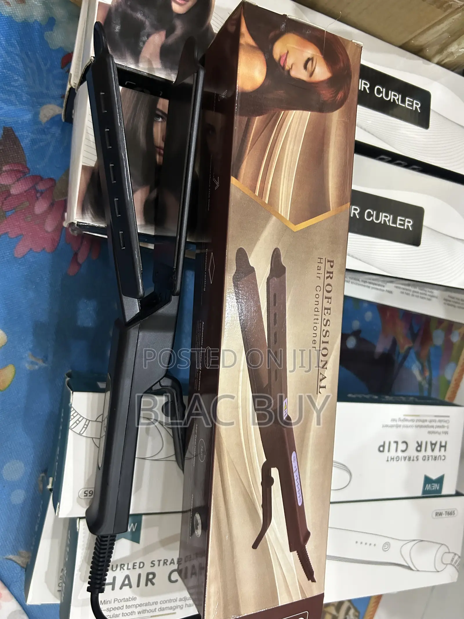 2 In 1 Hair Straightener, Curler And Steamer For All Hair Types