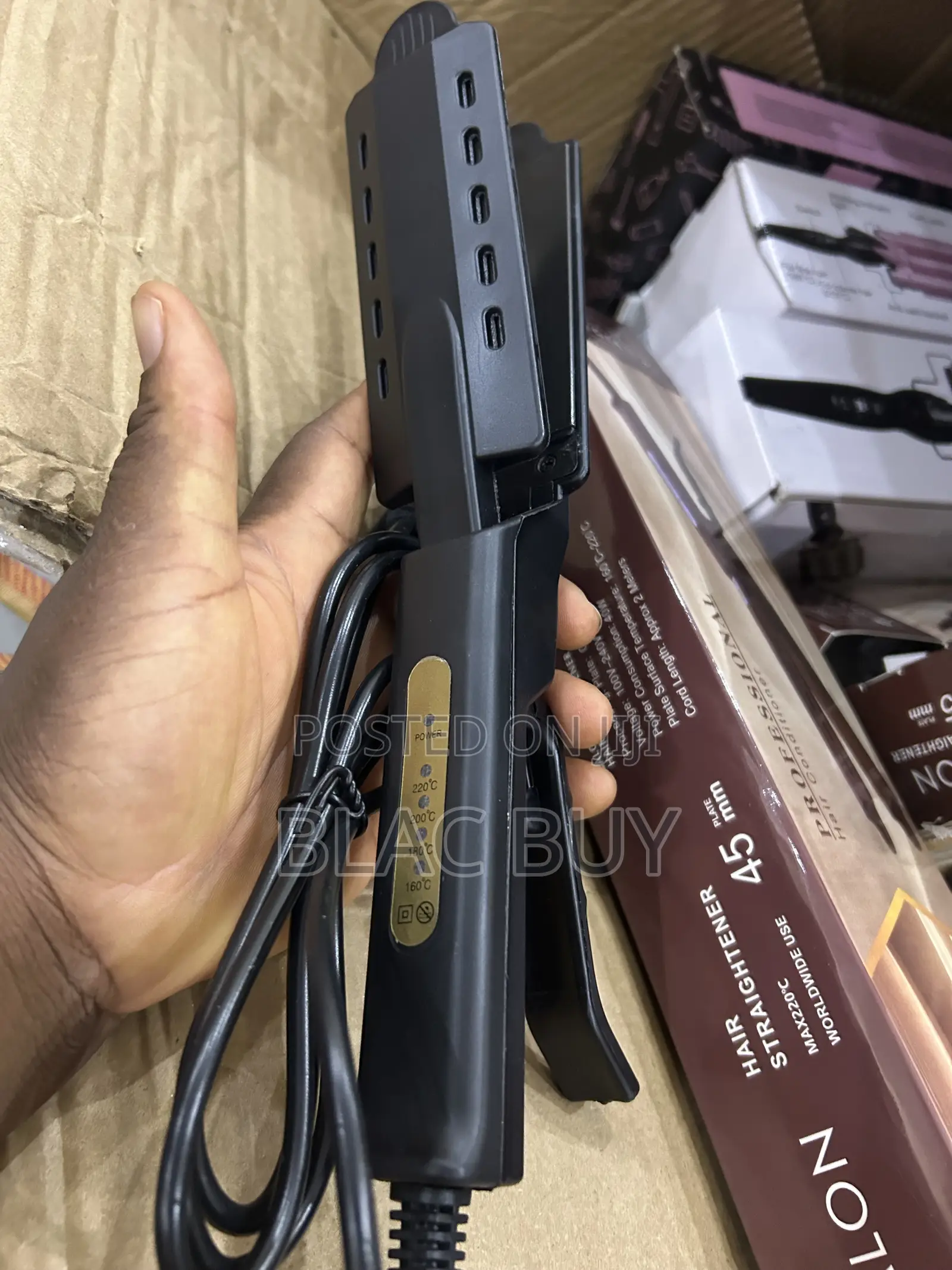 2 In 1 Hair Straightener, Curler And Steamer For All Hair Types