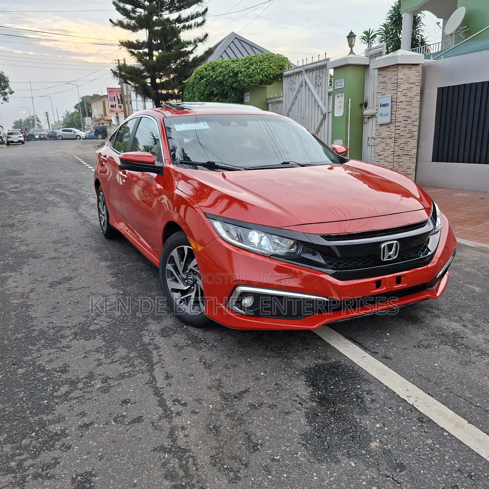 Honda Civic Sport Sedan 2019 Red