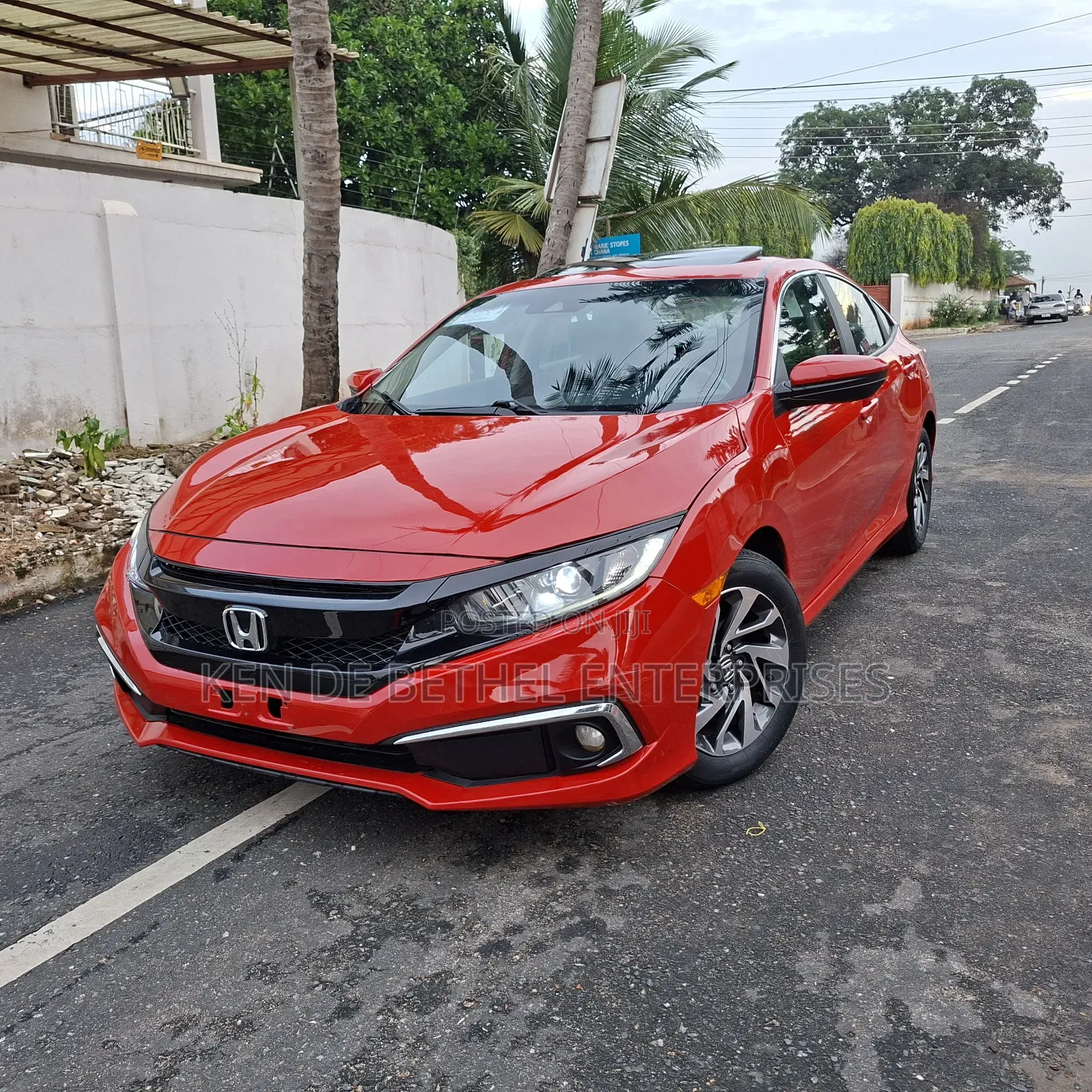 Honda Civic Sport Sedan 2019 Red