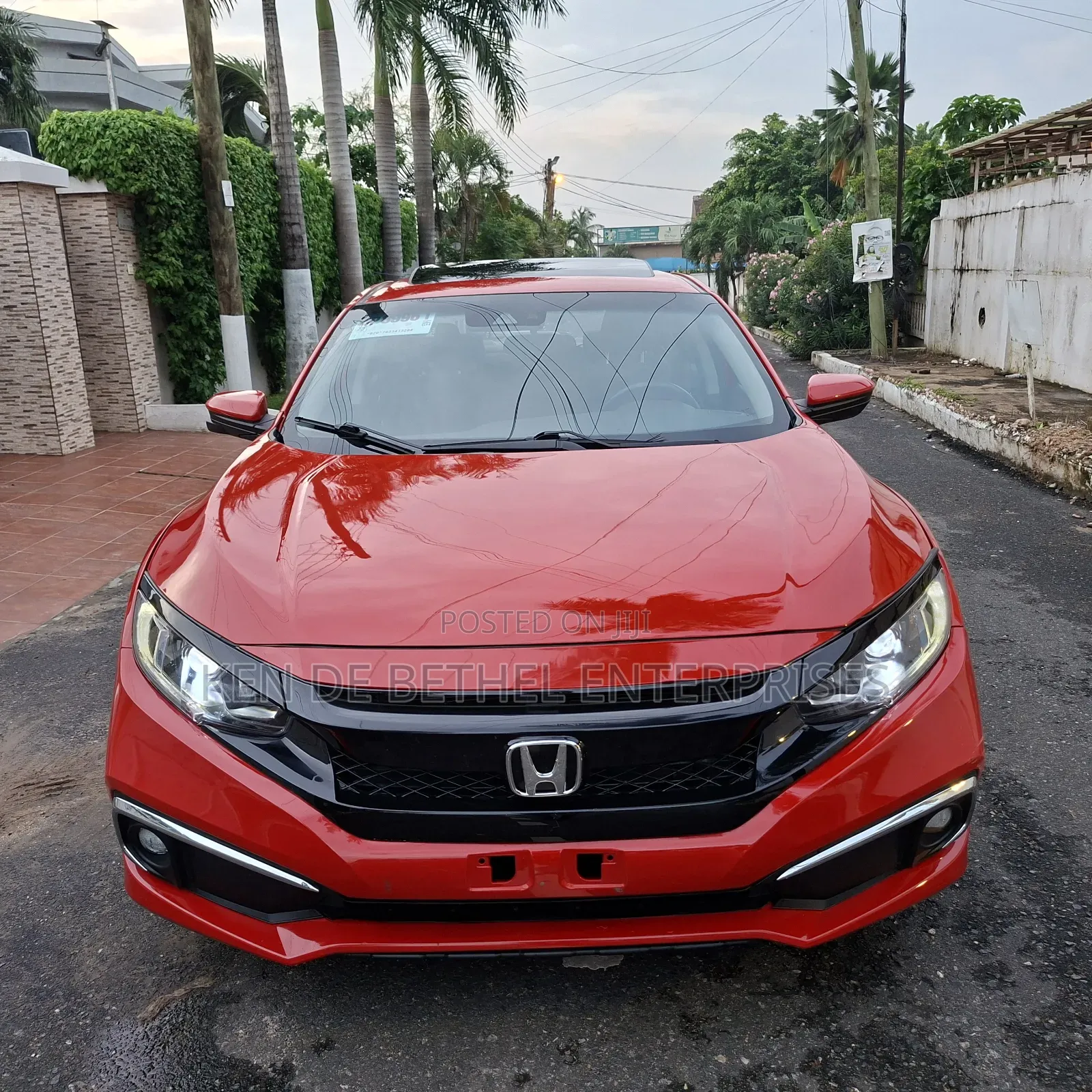 Honda Civic Sport Sedan 2019 Red