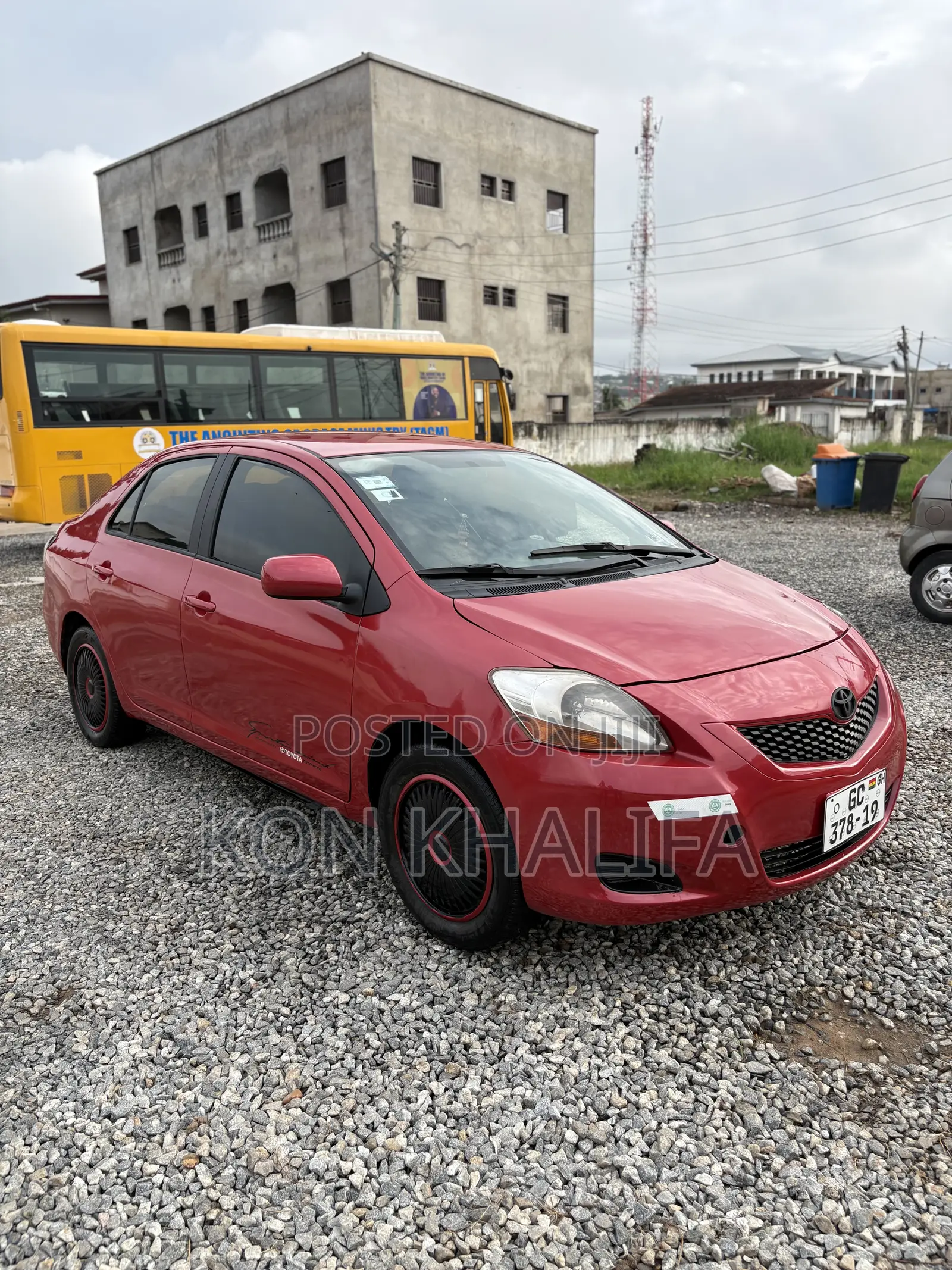 Toyota Yaris 1.5 2008 Red