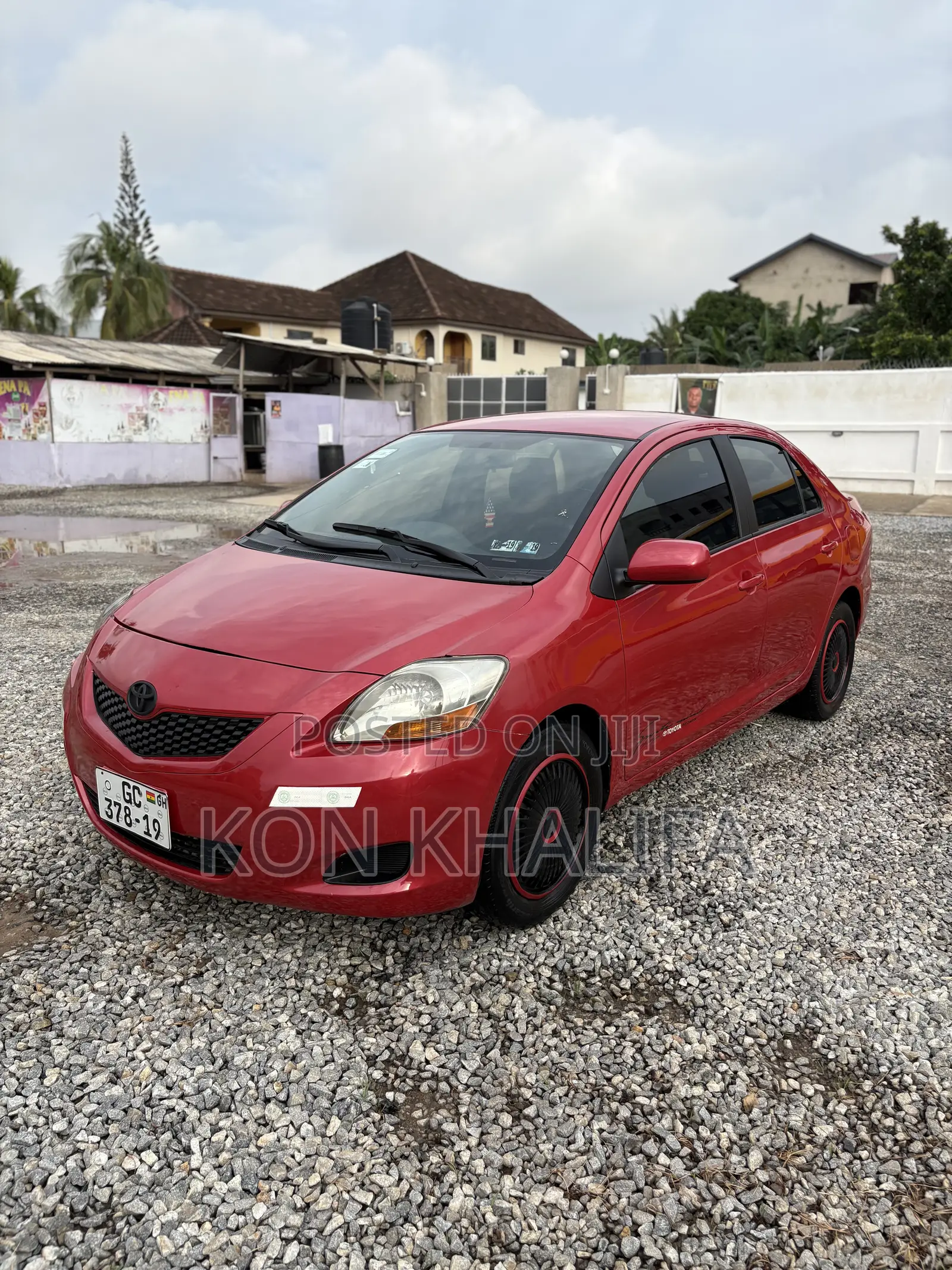 Toyota Yaris 1.5 2008 Red