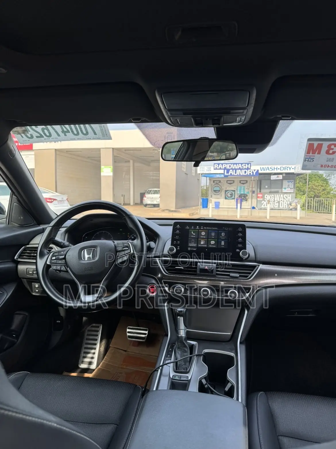 Honda Accord Sport (1.5L 4cyl Turbo CVT) 2019 Black