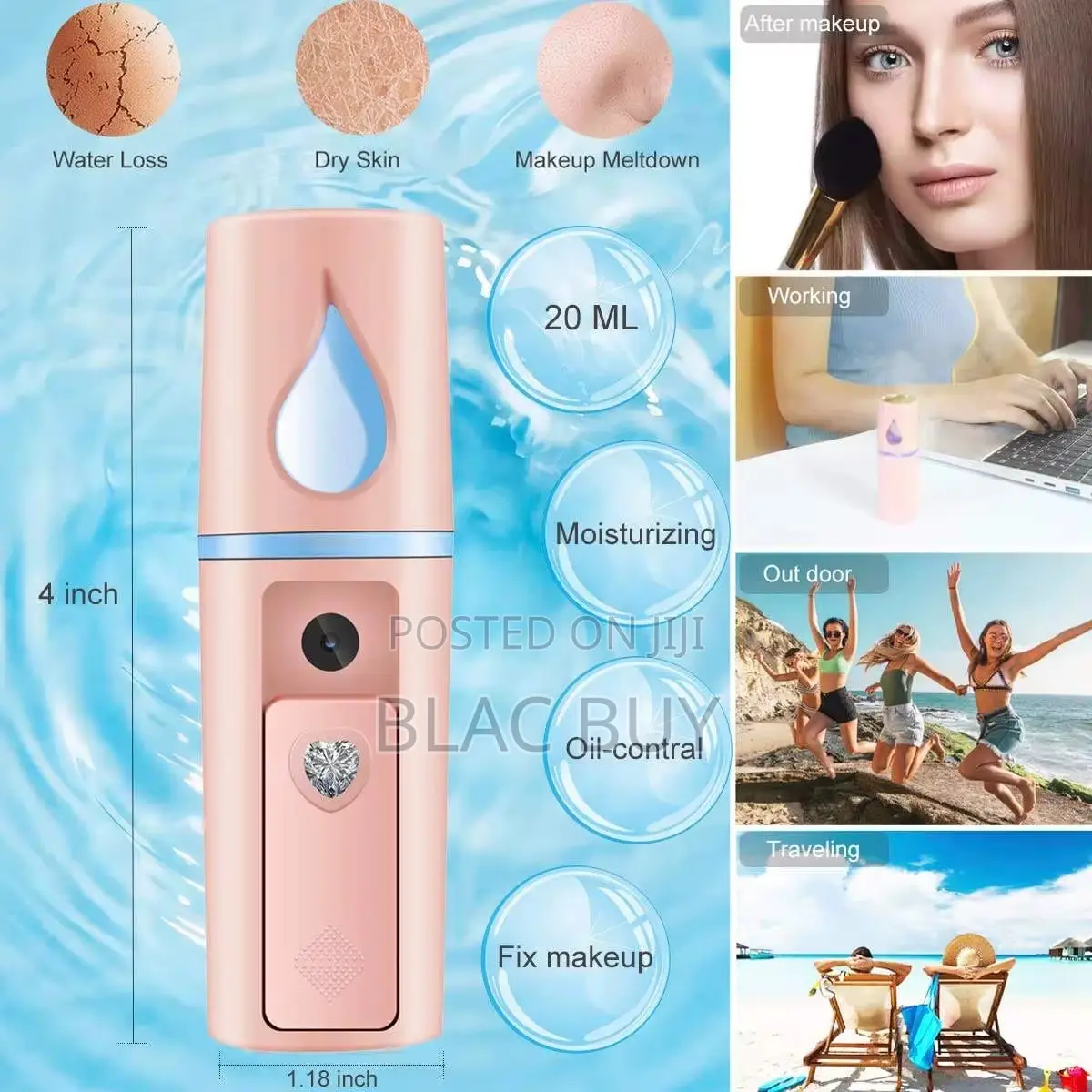 Rechargeable Mini Face Sprayer / Facial Mist Sprayer