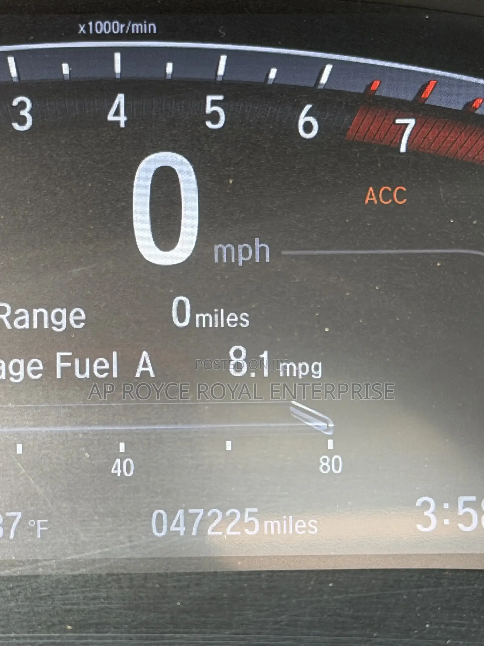 Honda CR-V Touring AWD 2019 White