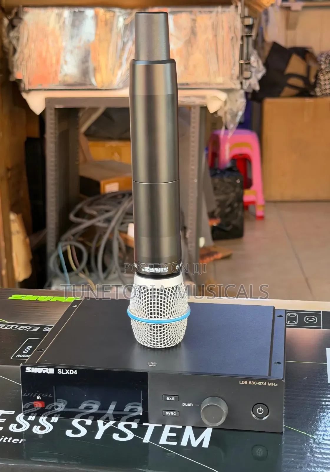 Shure SLX-D Single Wireless Handheld Microphone