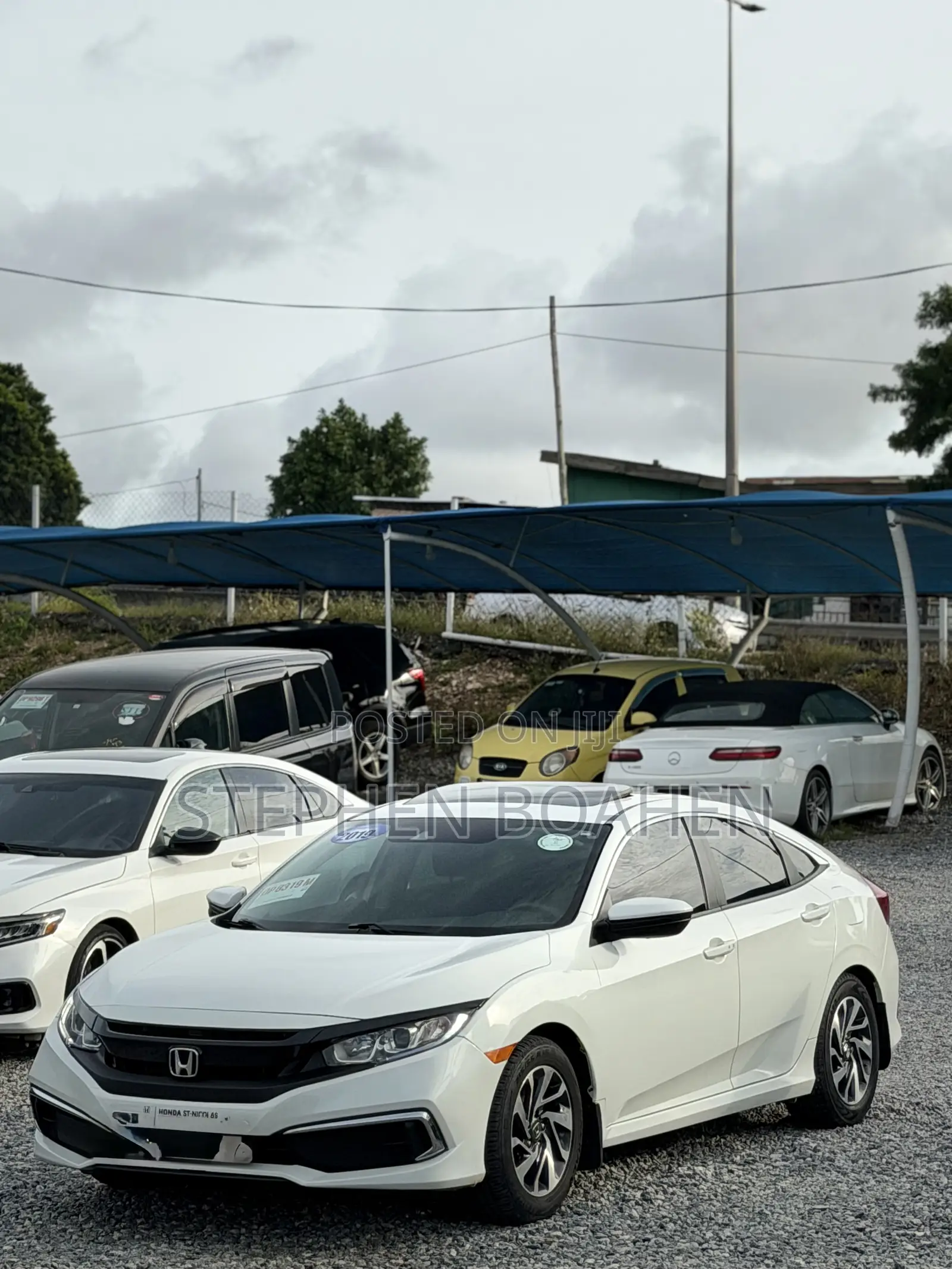 Honda Civic EX Sedan 2019 White