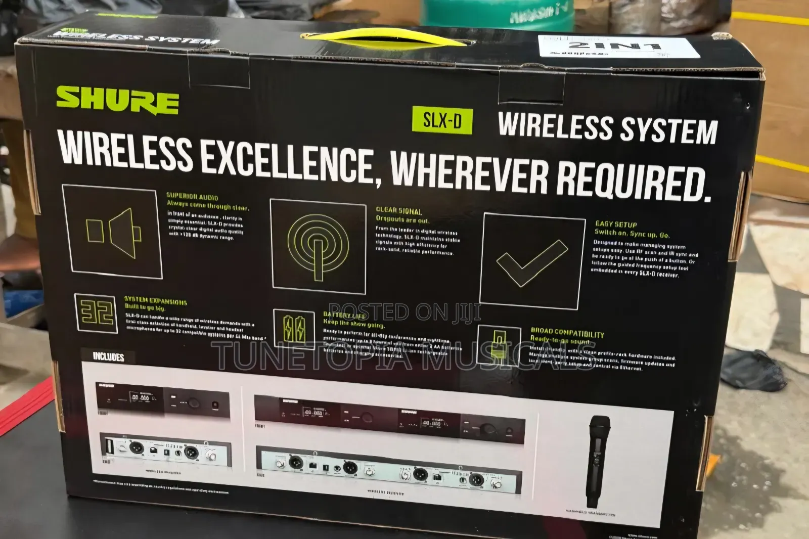 Shure SLX-D 2in1 Wireless Microphone