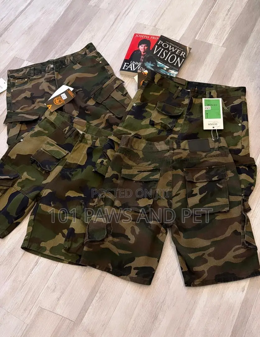 Camouflage Jorts or Camouflage Shorts