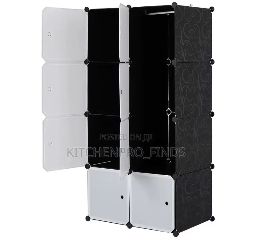 8 Cubes Plastic Wardrobe
