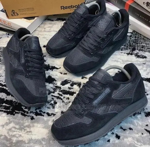 Reebok Classic Utility Suede –Black