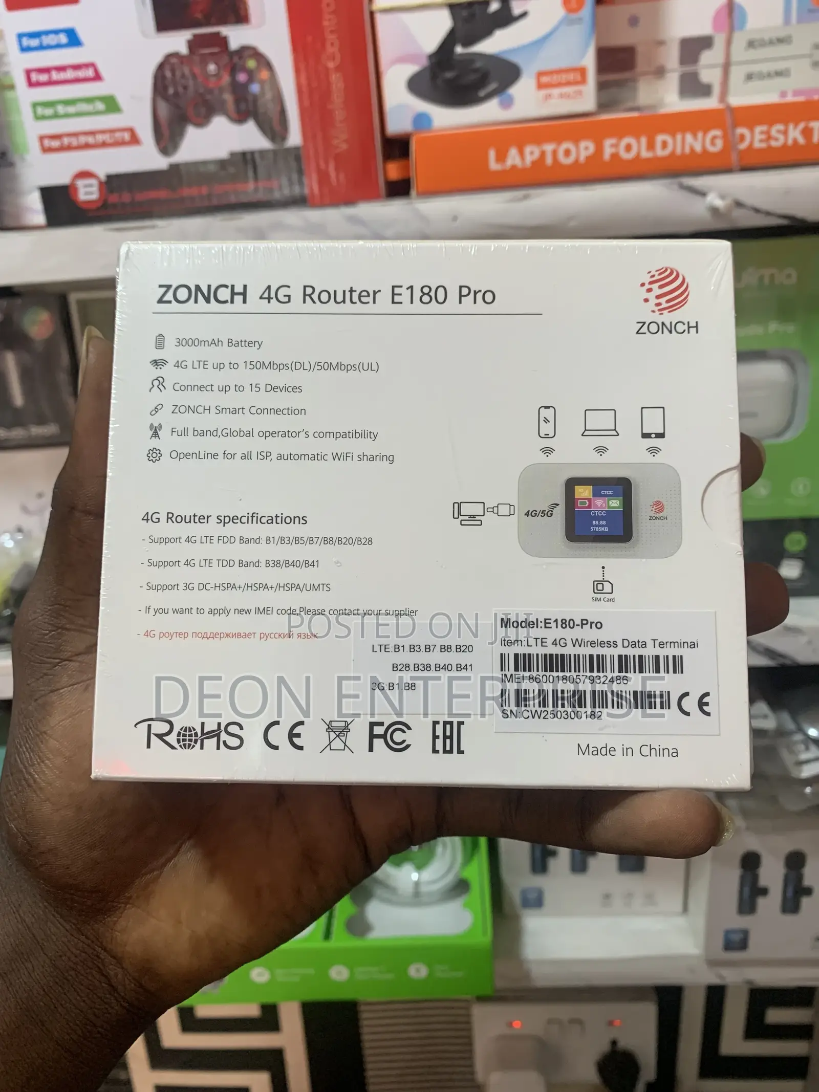 4g Zonch Mifi