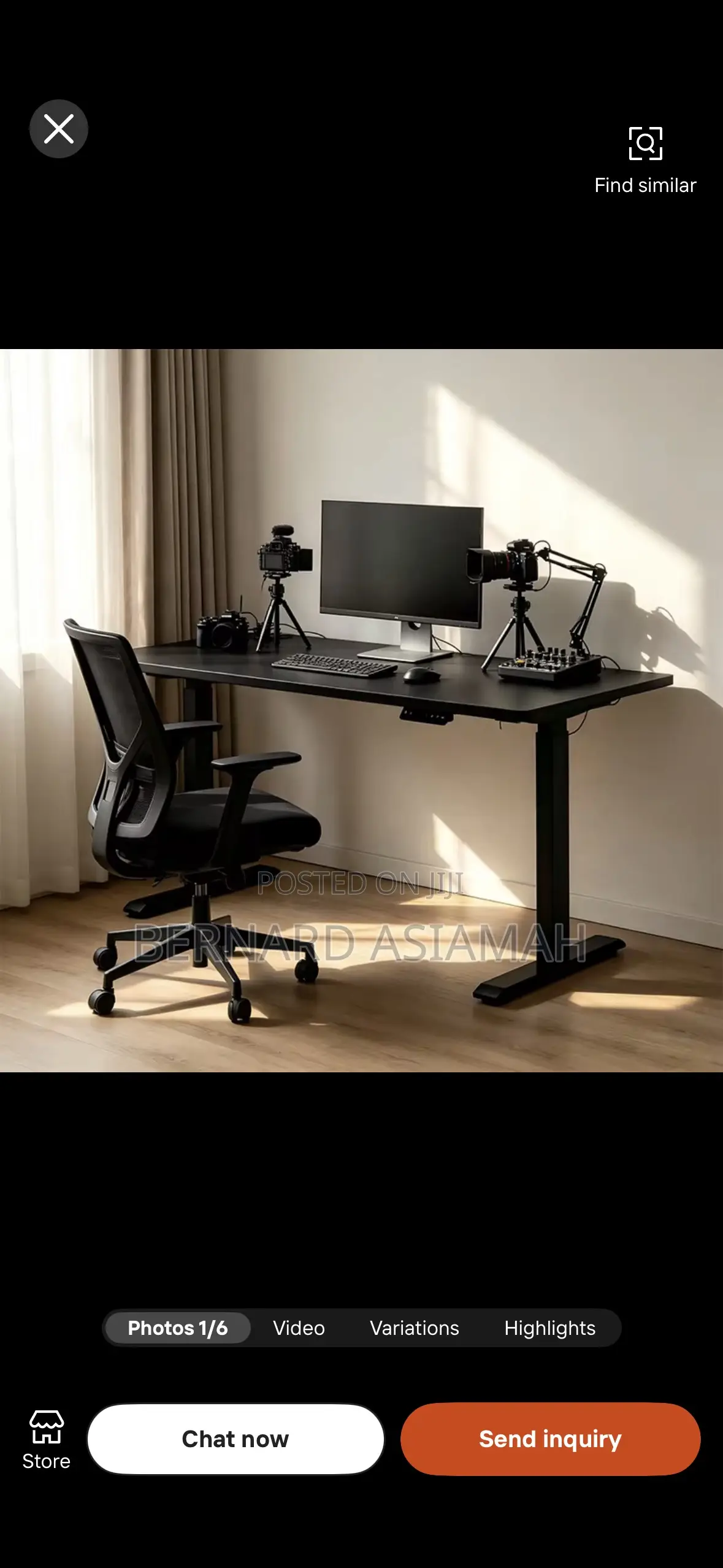 Adjustable Electric Gaming and Office Desk