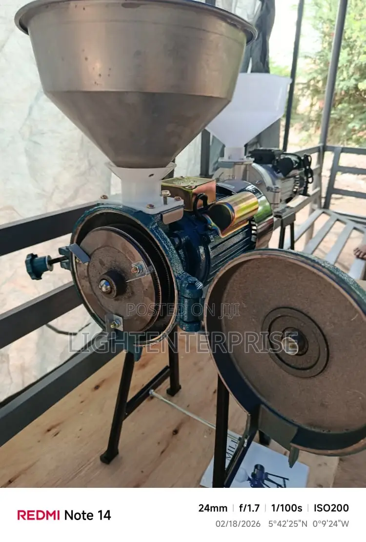 Wet and Dry Milling Machine – Multi-Purpose Grain Grinder